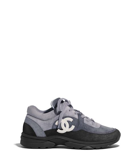 black chanel trainers mens|chanel sneakers men.